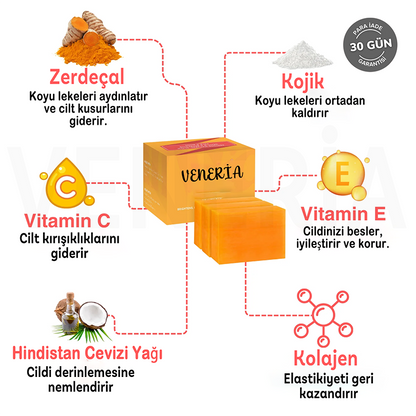 Veneria™ Beyazlatıcı Sabun