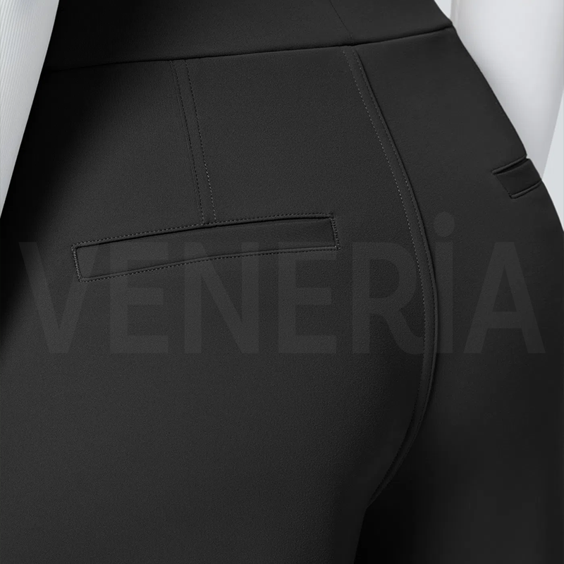 Veneria™  Likralı Düz Kesim Kumaş Pantolon