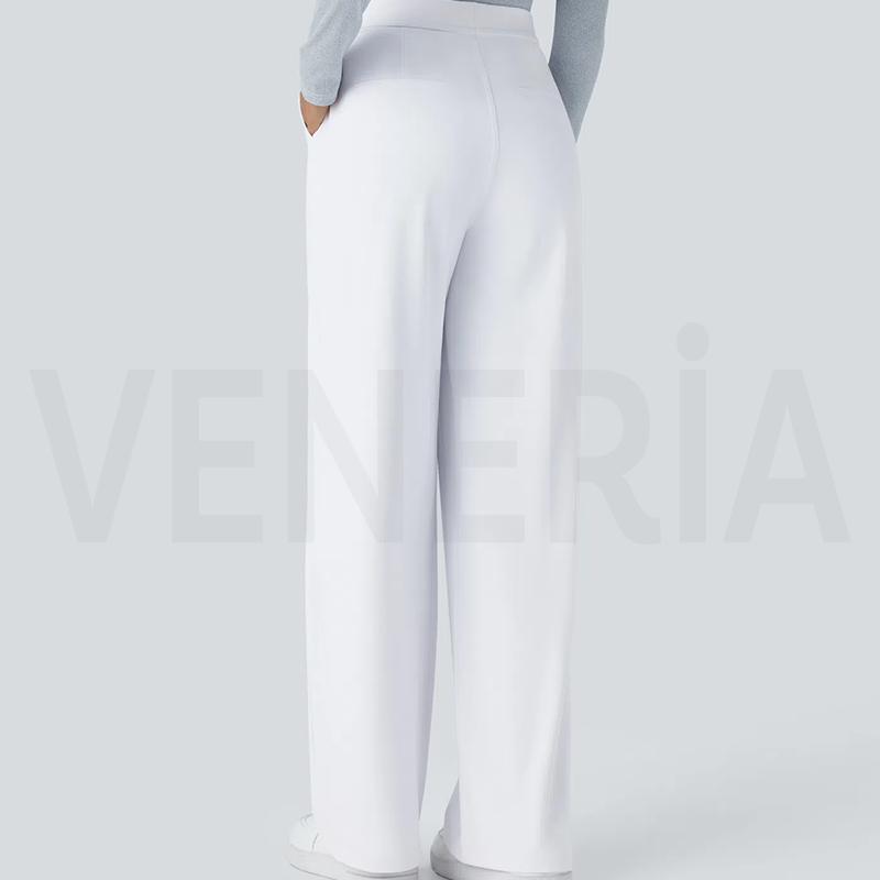 Veneria™  Likralı Düz Kesim Kumaş Pantolon
